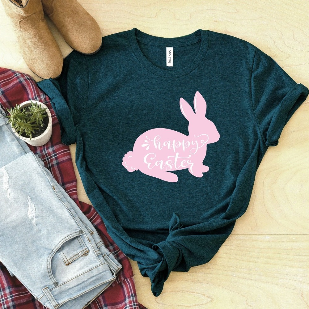 Happy Easter Shirt, Easter Shirt, Cute Easter Shirt, Easter Bunny Shirt